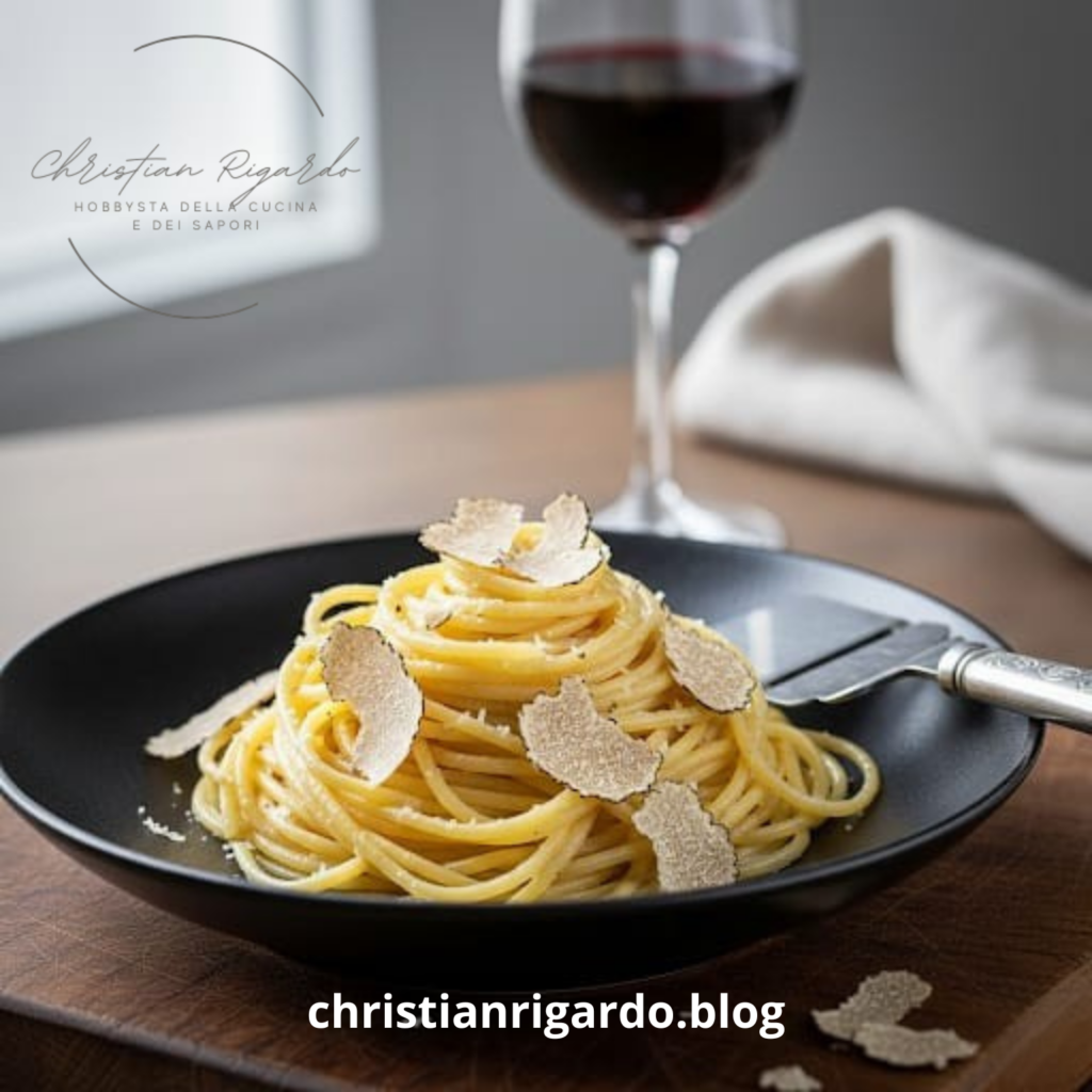 Tagliolino al burro e tartufo bianco di Alba
