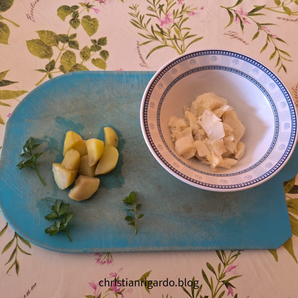 Stoccafisso e patate Stoccafisso e patate