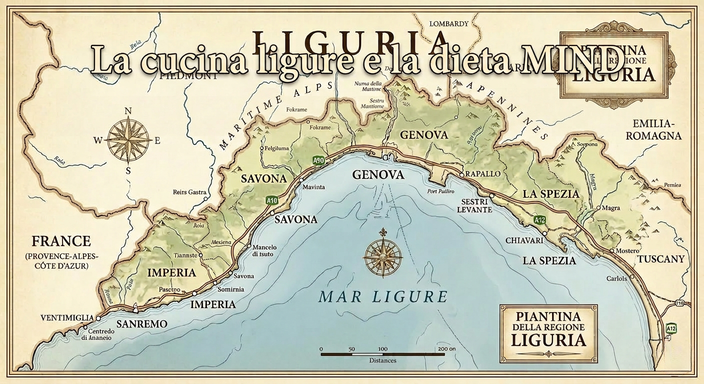 La cucina ligure è già una dieta MIND