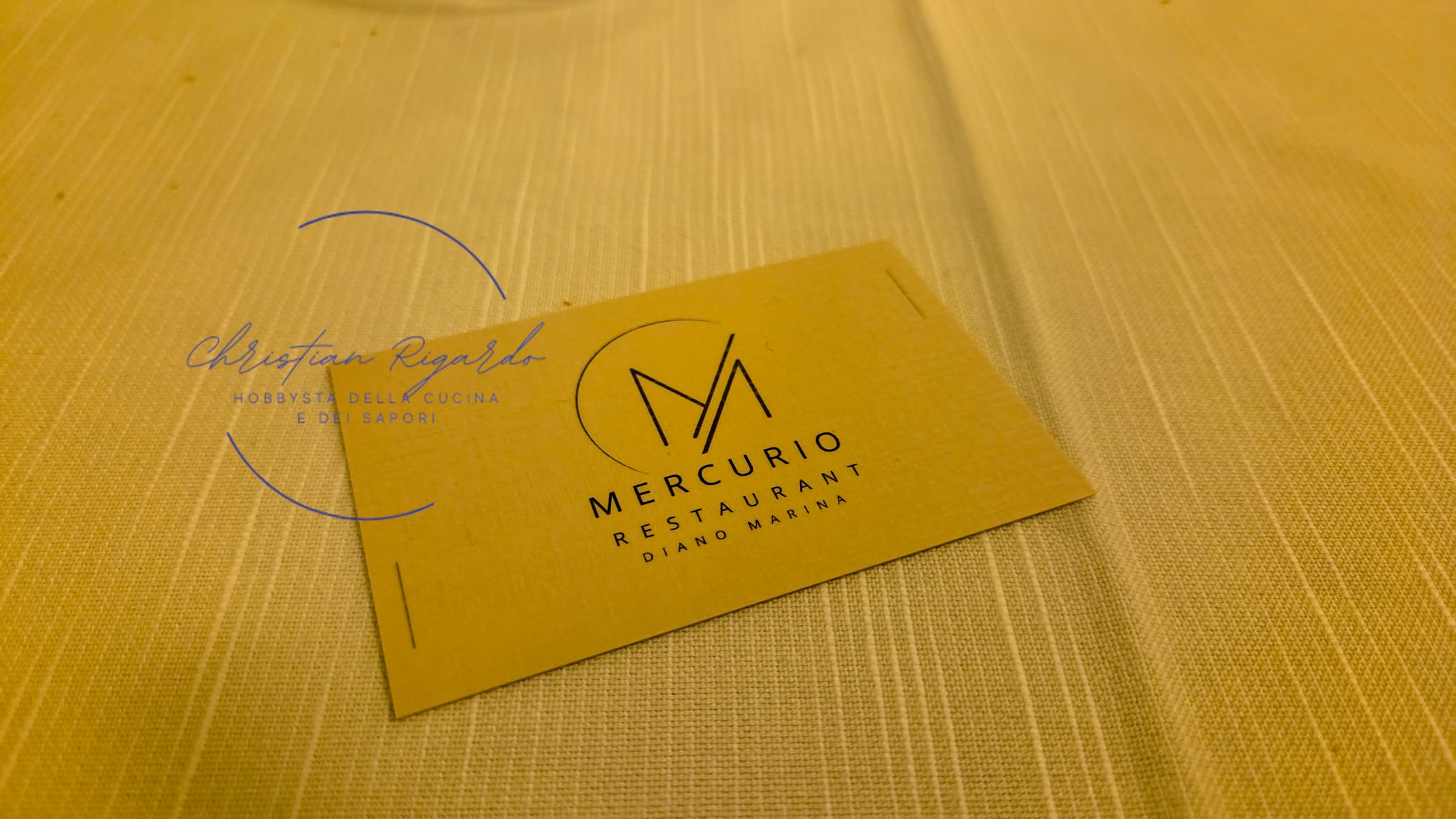 Mercurio Restaurant a Diano Marina: una serata che sorprende