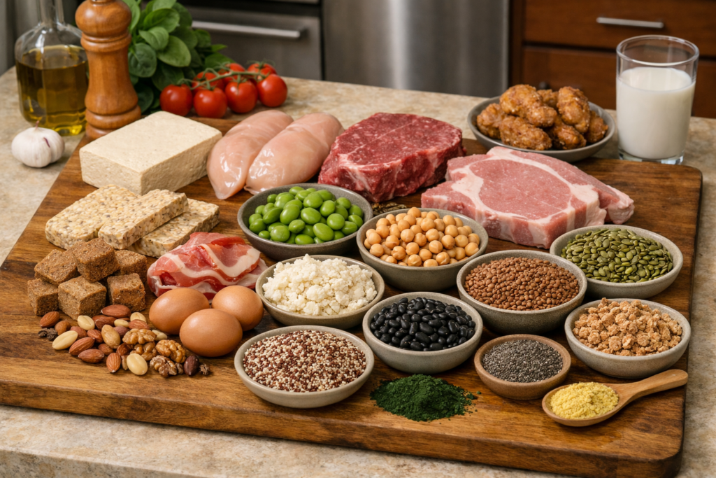 Le proteine vegetali