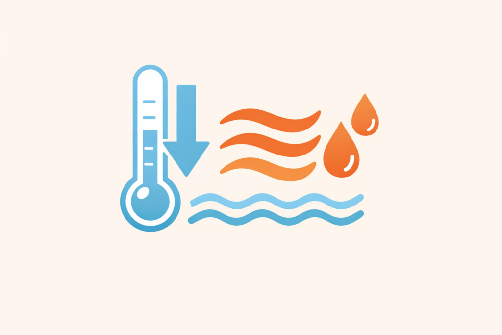 termoregolazione quando fa caldo