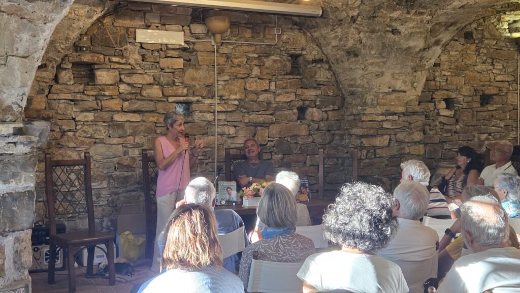 Renata Briano alla Presentazione del suo ultimo libro