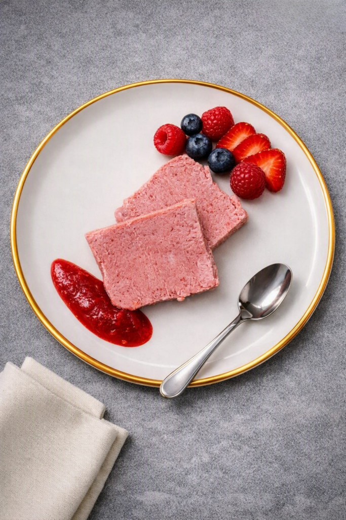 Semifreddo ai frutti di bosco