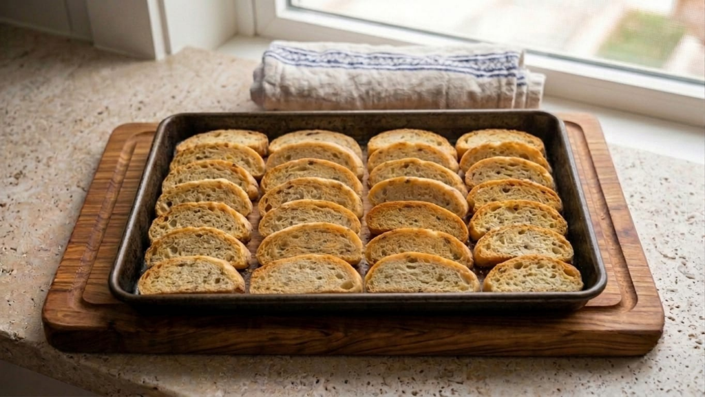 Biscotti del Lagaccio - Seconda cottura